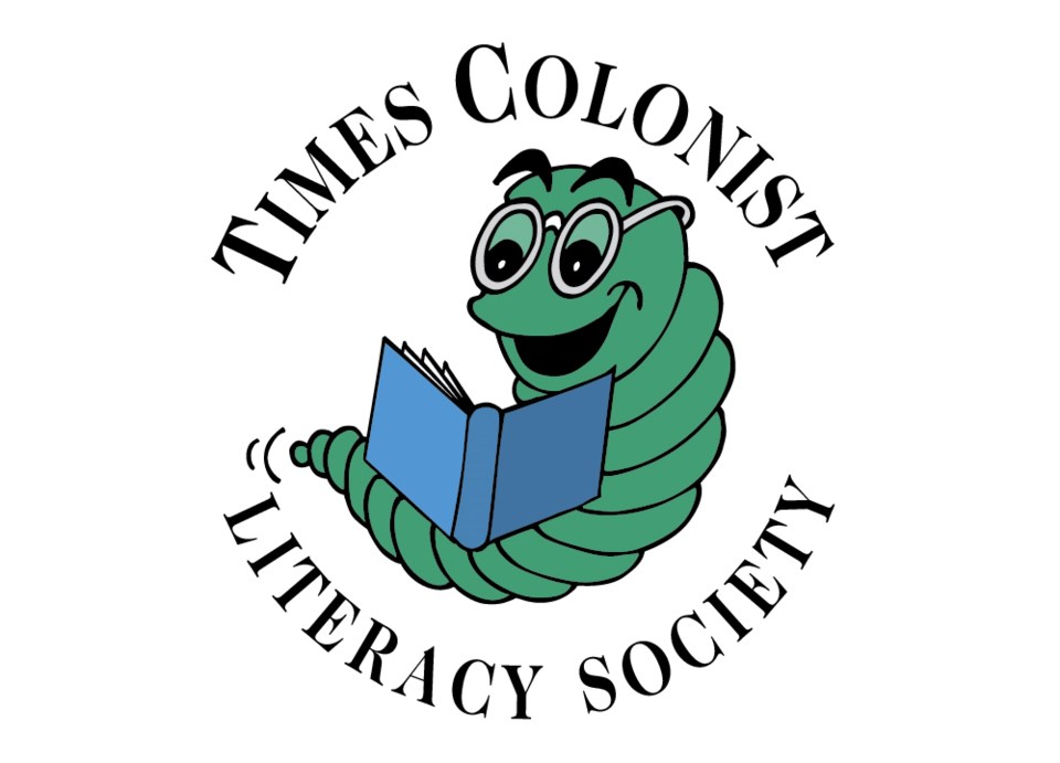 Times Colonist Literary Society logo and website link