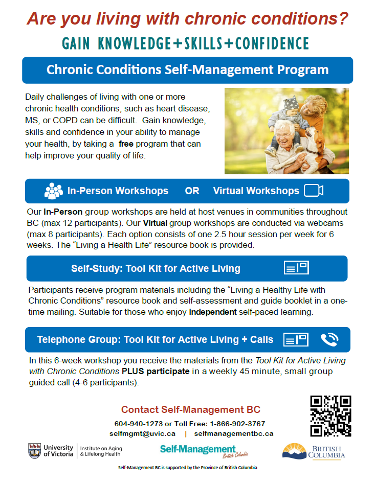 Chronic Conditions Workshop @ James Bay Community Project